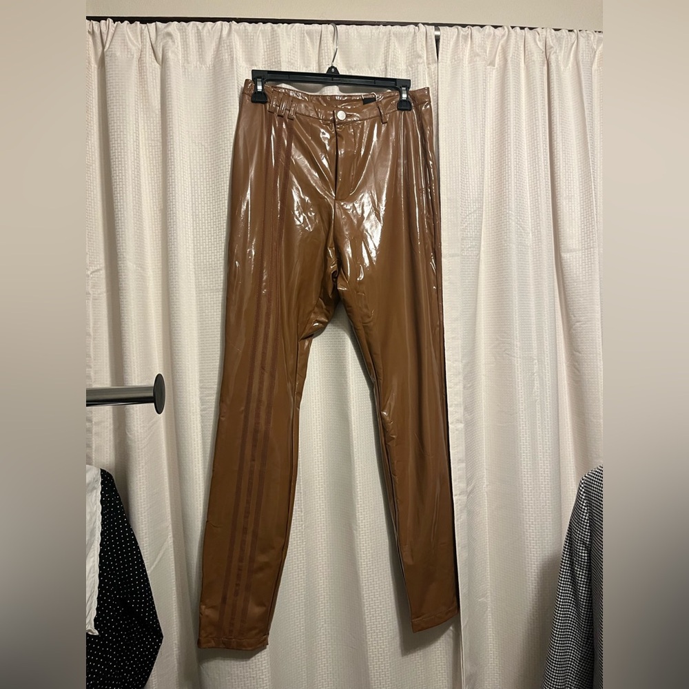 IVY PARK Women’s Shiny Tan Pants